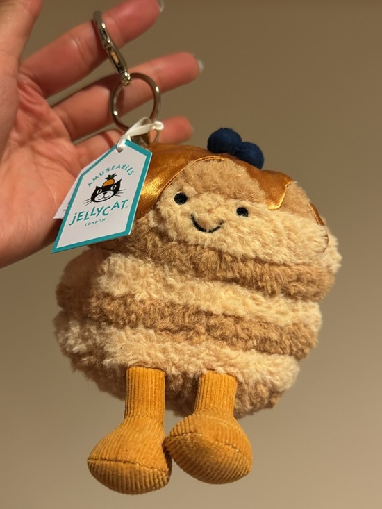 Jellycat Accessories - *SOLD*Jellycat Blueberry Pancake Plush Keycharm